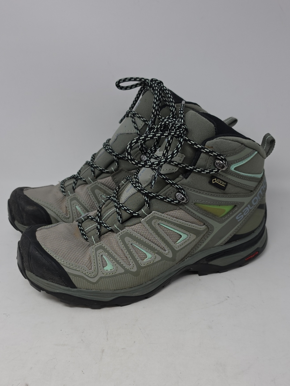 Salomon Salomon X Ultra 3 Mid GTX Gray - 401346 Womens Size 8
